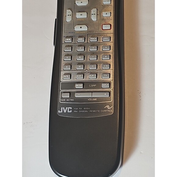 JVC Remote RX-809V RM-SR809U RMSR809U RX809VTN Genuine OEM Tested New Batteries - Picture 3 of 8
